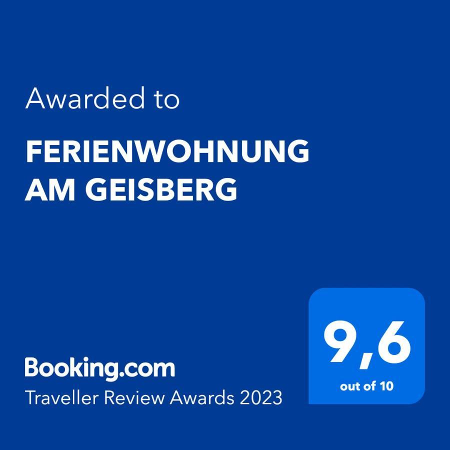 Ferienwohnung Am Geisberg Geisfeld  Εξωτερικό φωτογραφία